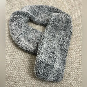 Free  people gray Sherpa plush infinity scarf